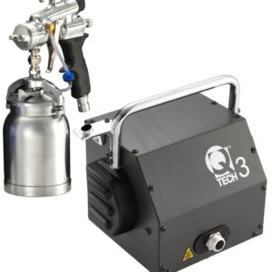 QTech 3-Stage HVLP Turbine | SilverPro Suction Gun
